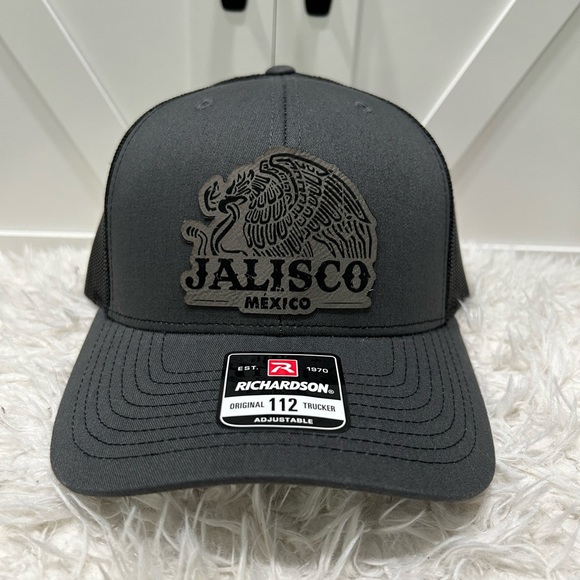 Laser engraved Richardson 112 trucker hat. Jalisco Mexico. - Picture 2 of 2
